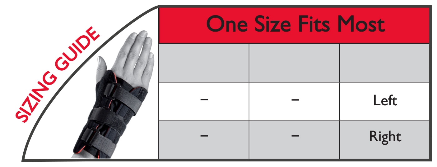 Thermoskin Adjustable Wrist Hand Brace, Left, Black, $14.95 alternative product image 5