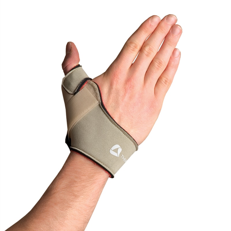 Thermoskin Flexible Thumb Splint, Left, Beige, $29.95  main product image