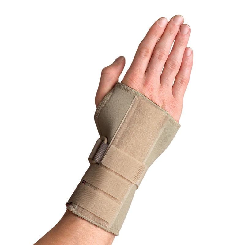 Thermoskin Dual Stabilizing Wrist Brace, Beige, LEFT, $29.95  main product image