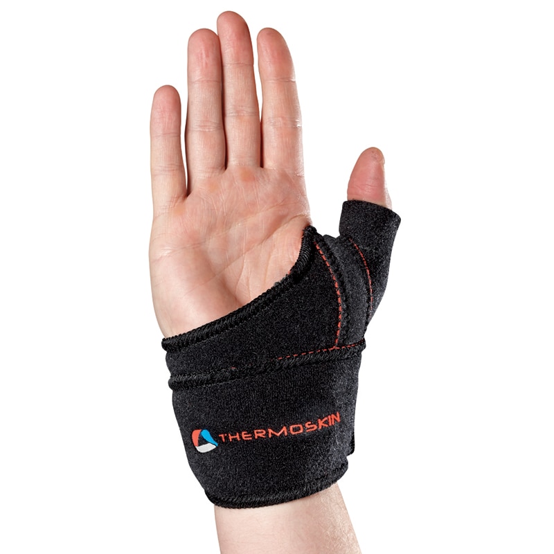 Thermoskin Sports Thumb Adjustable, Left,  Black, $29.95  main product image