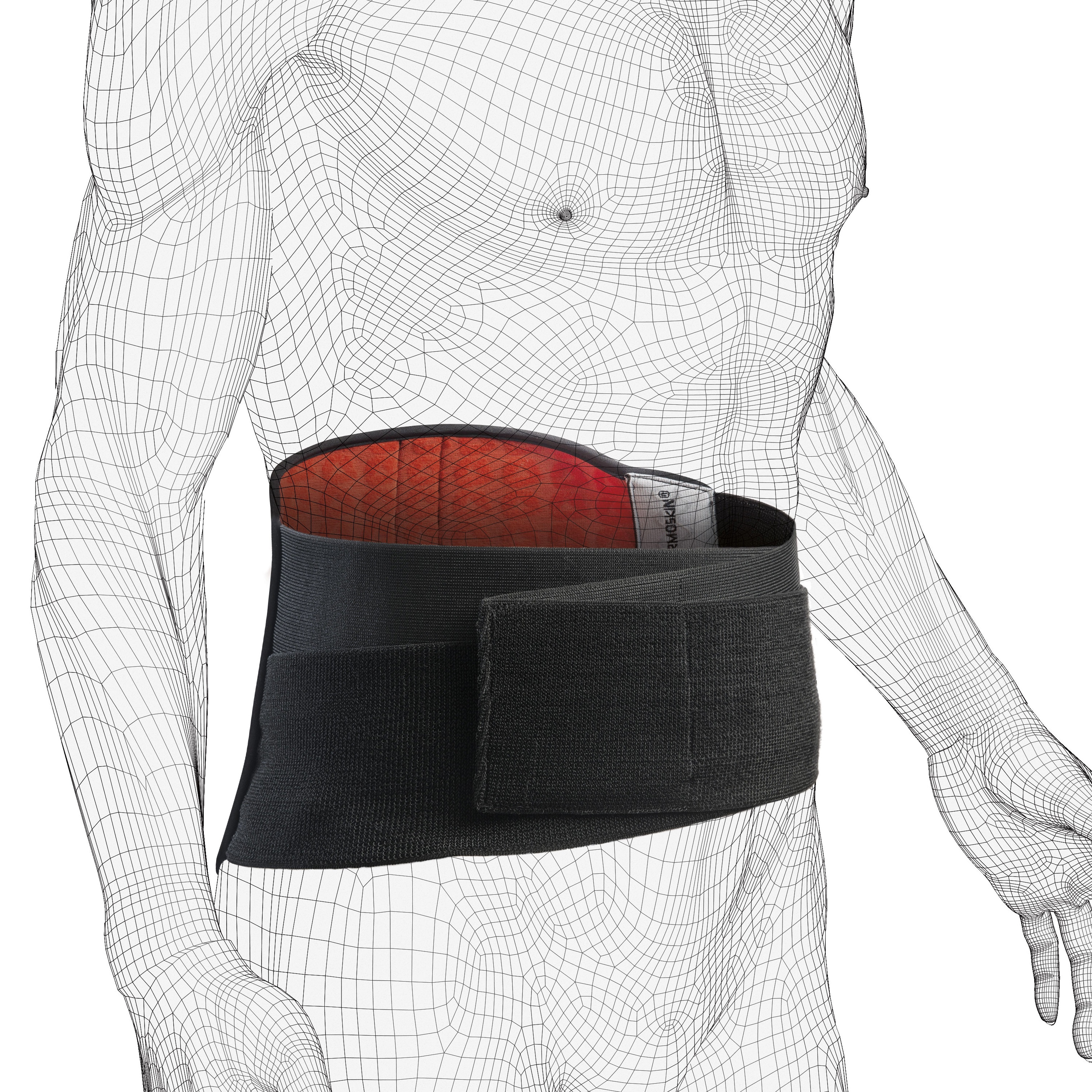 EXO Back Stabilizer, Black, One Size, $79.95 alternative product image 2