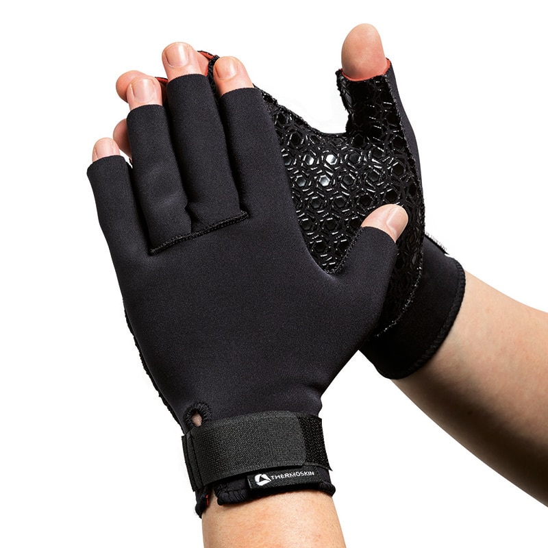 Thermoskin Arthritis Compression Gloves, Black, $39.95  main product image