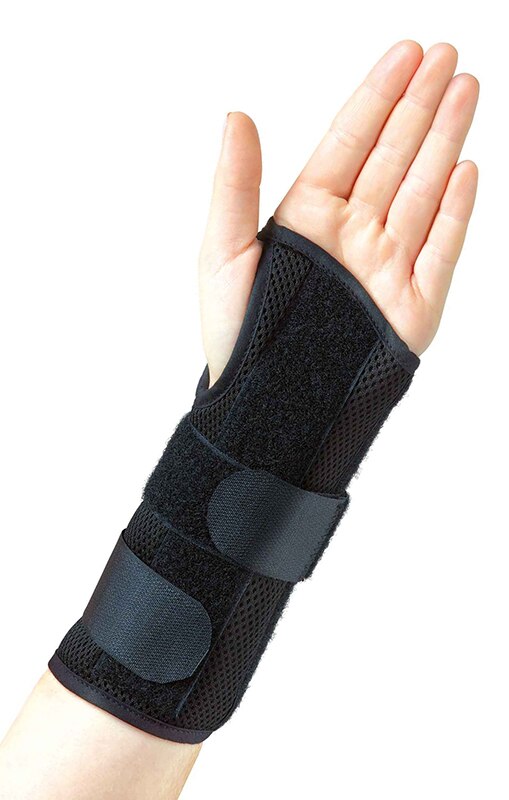 Airmesh Adjustable Wrist Brace, Right, Black, $19.95 alternative product image 1